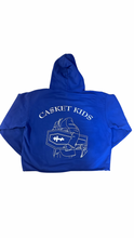 Load image into Gallery viewer, Casket Kids Cropped Hoodie (Blue)
